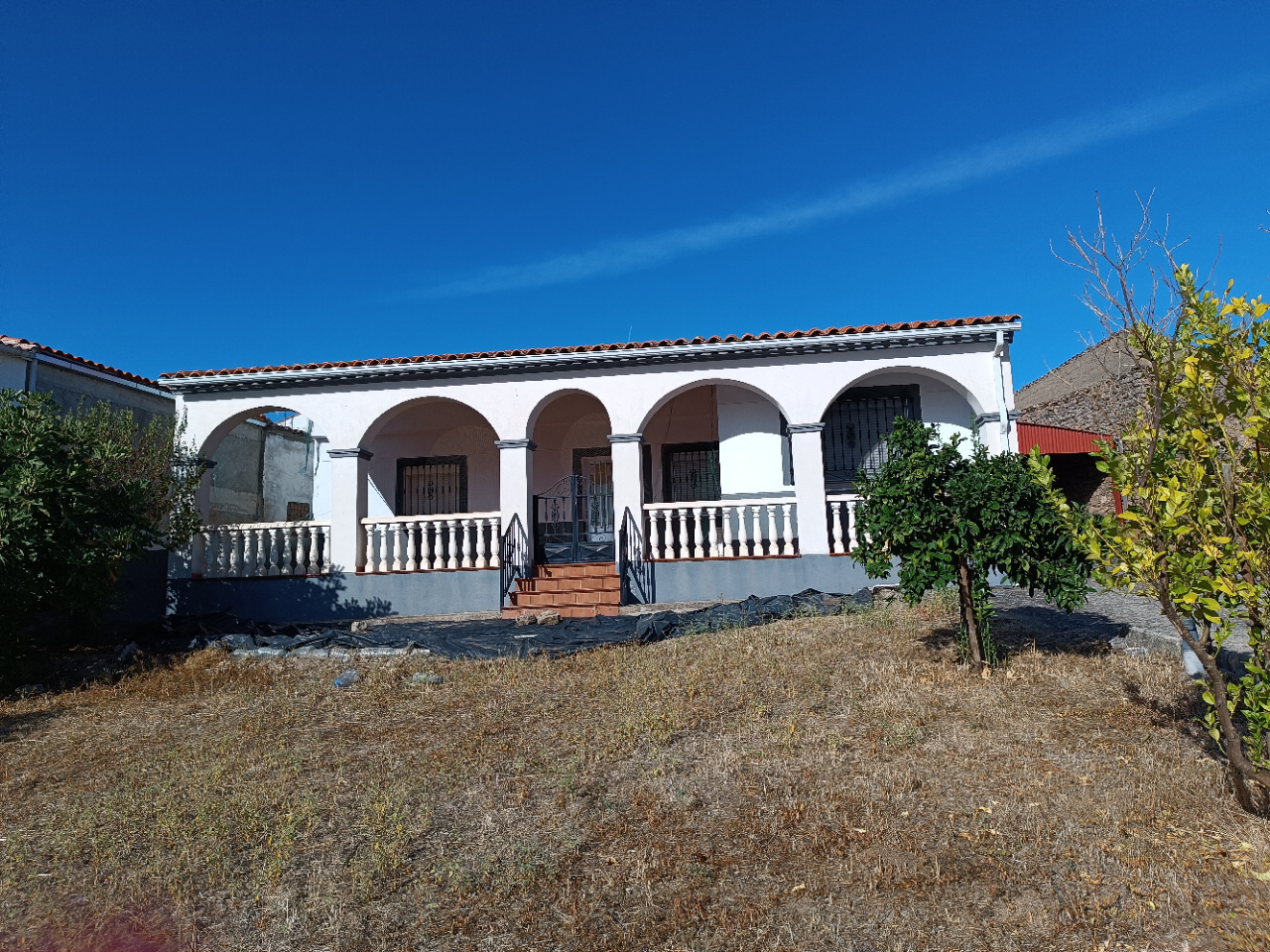 Exterior view of House or chalet for sale in Piedras Albas  with Furnished