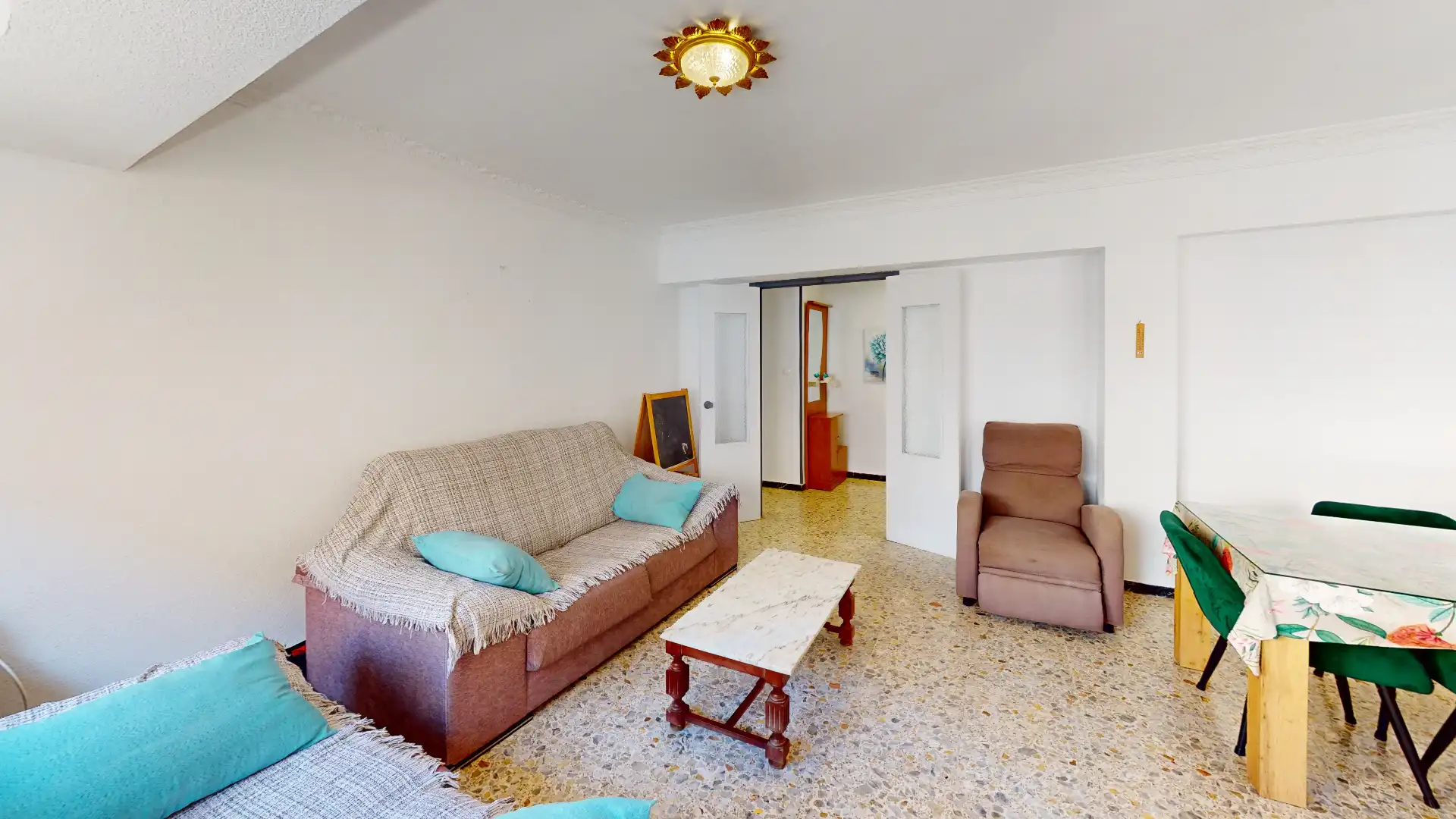Sala de estar de Piso en venta en Almería con Aire acondicionado, Calefacción y Trastero