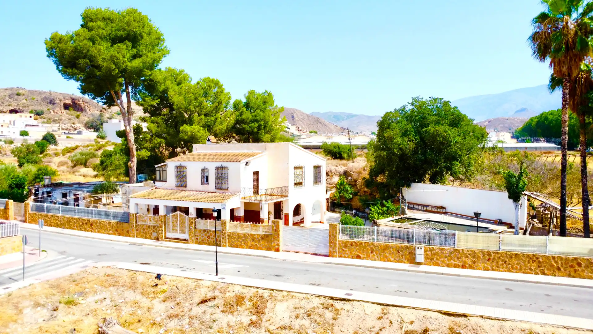 Exterior view of Houses for sale in Berja  with Private garden, Terrace and Swimming Pool