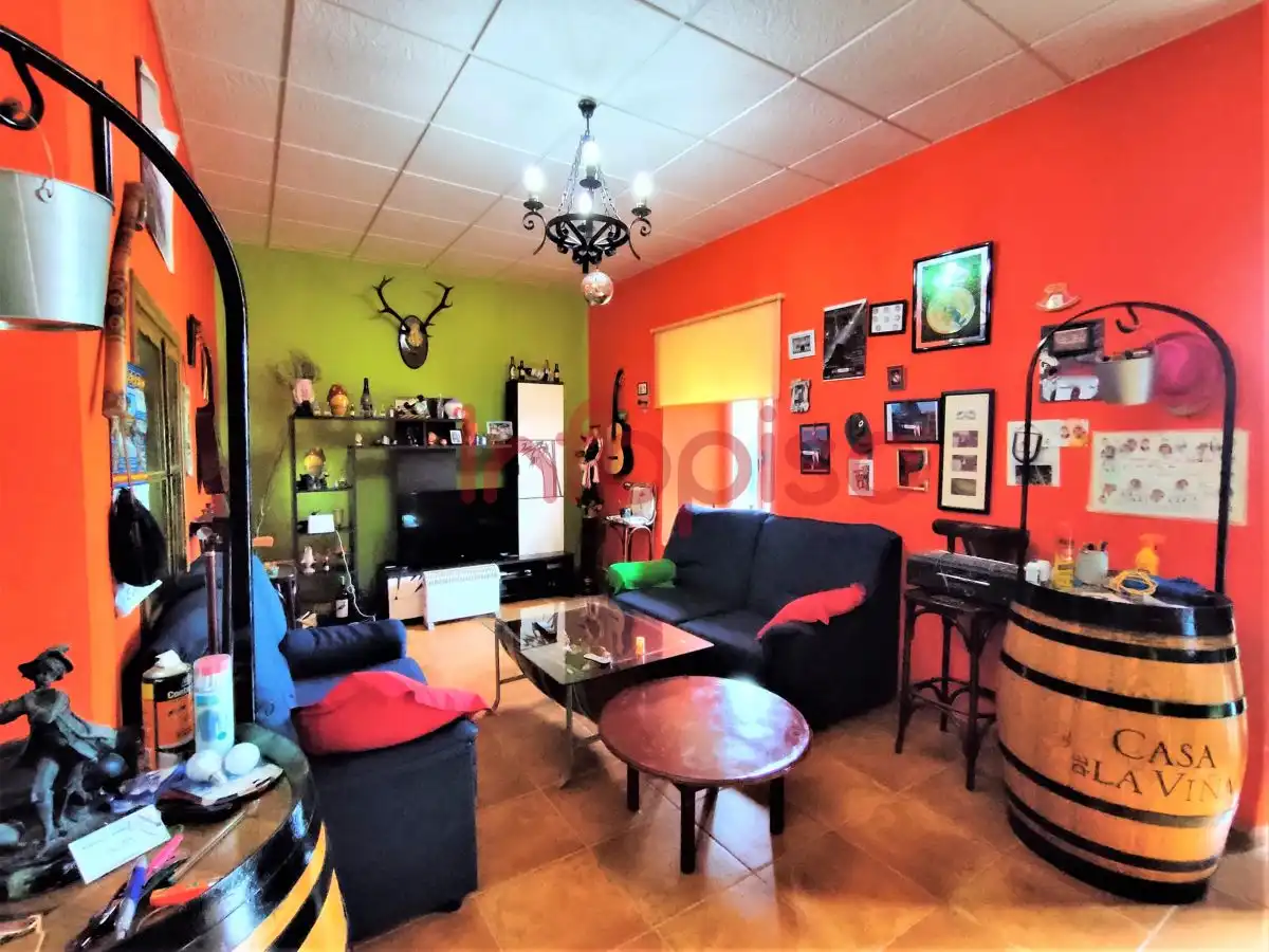 Sala d'estar de Finca rústica en venda en Almuradiel amb Terrassa