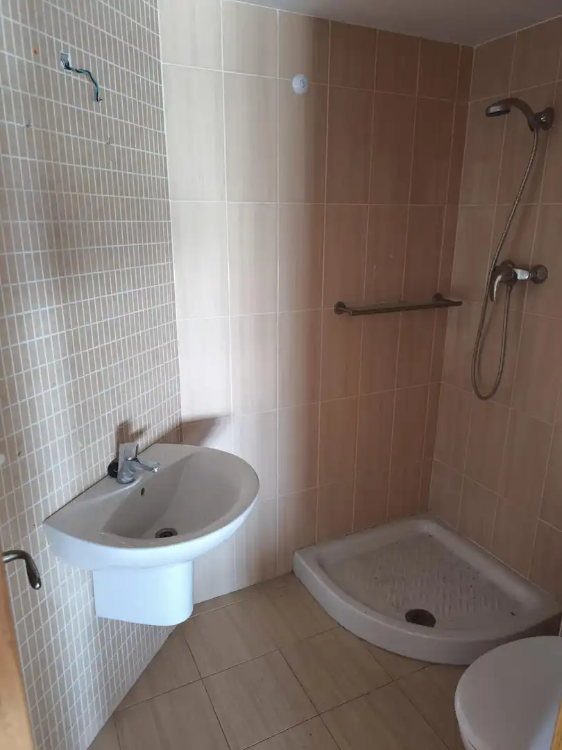 Bathroom of Flat for sale in Llanes  with Heating, Private garden and Parquet flooring