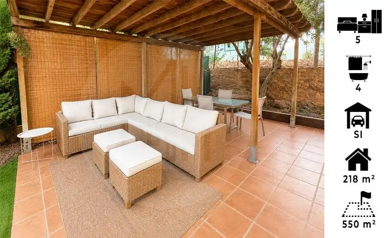 Terrassa de Casa o xalet de lloguer en Puçol amb Jardí privat, Terrassa i Traster