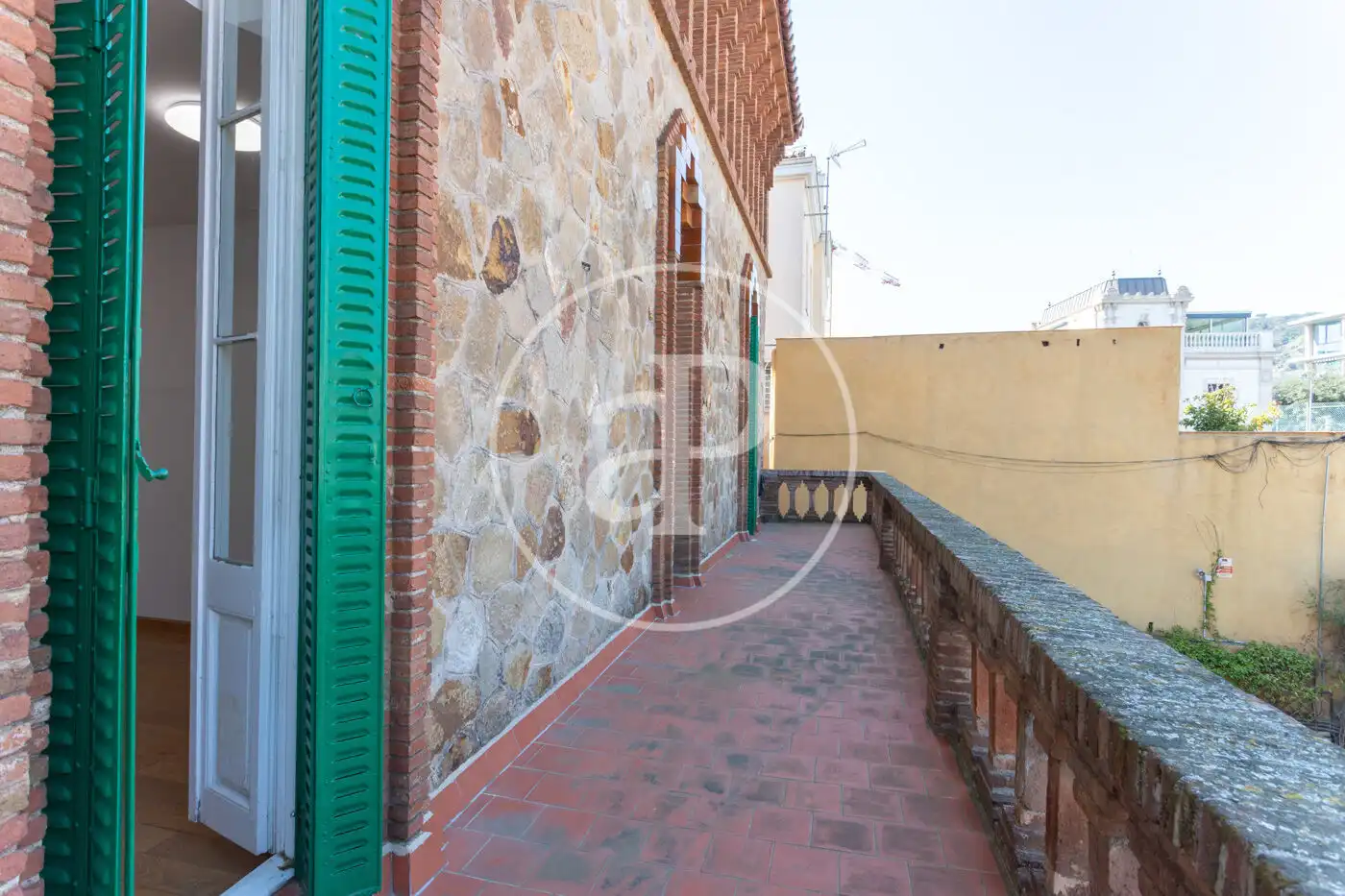 Terrace of Houses for rent in Barcelona  with Air Conditioner, Heating and Private garden