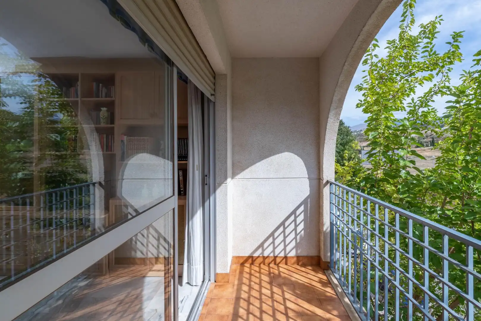 Balcony of Flat for sale in Norte