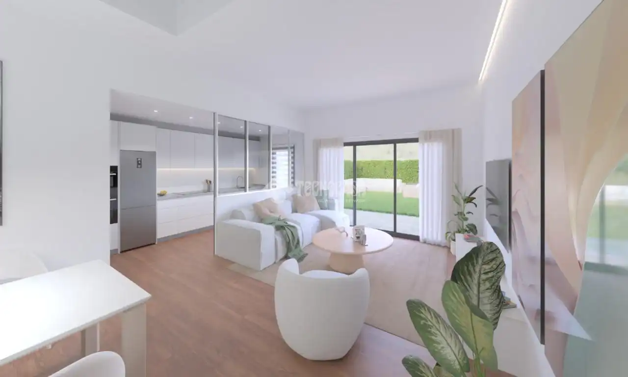 Sala de estar de Casa o chalet en venta en Villanueva de Gállego con Aire acondicionado, Calefacción y Jardín privado