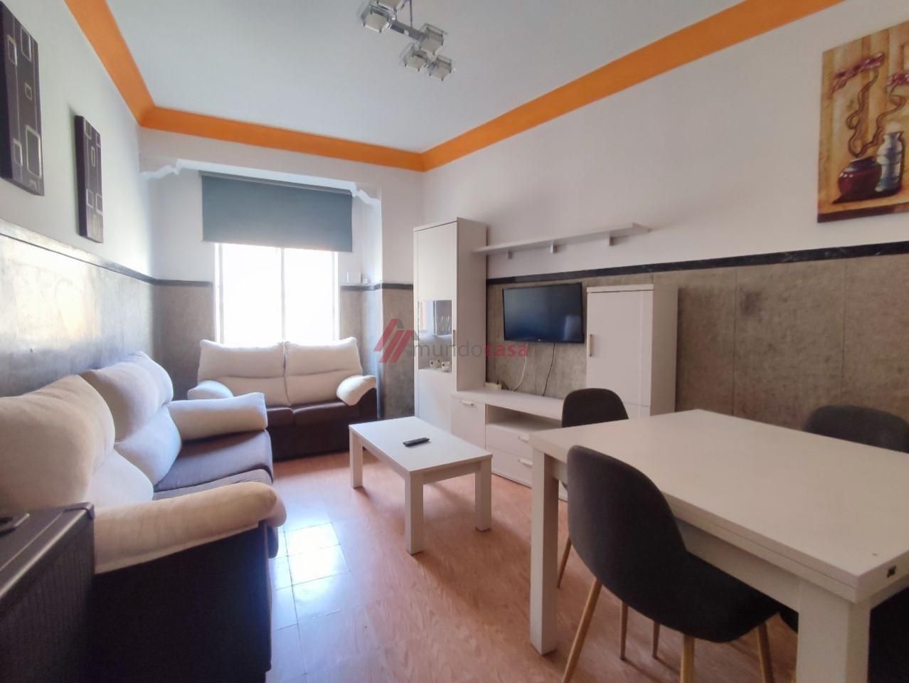 Living room of Flat to rent in Ferrol  with Furnished
