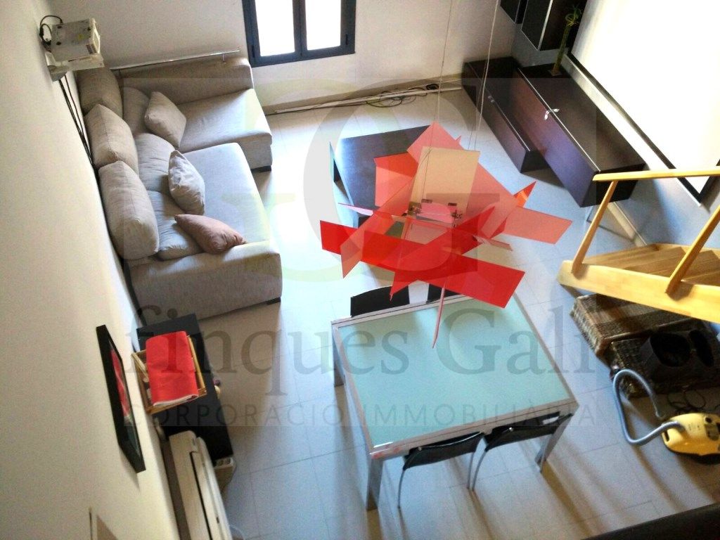 Sala d'estar de Dúplex en venda en Manresa amb Aire condicionat, Traster i Moblat
