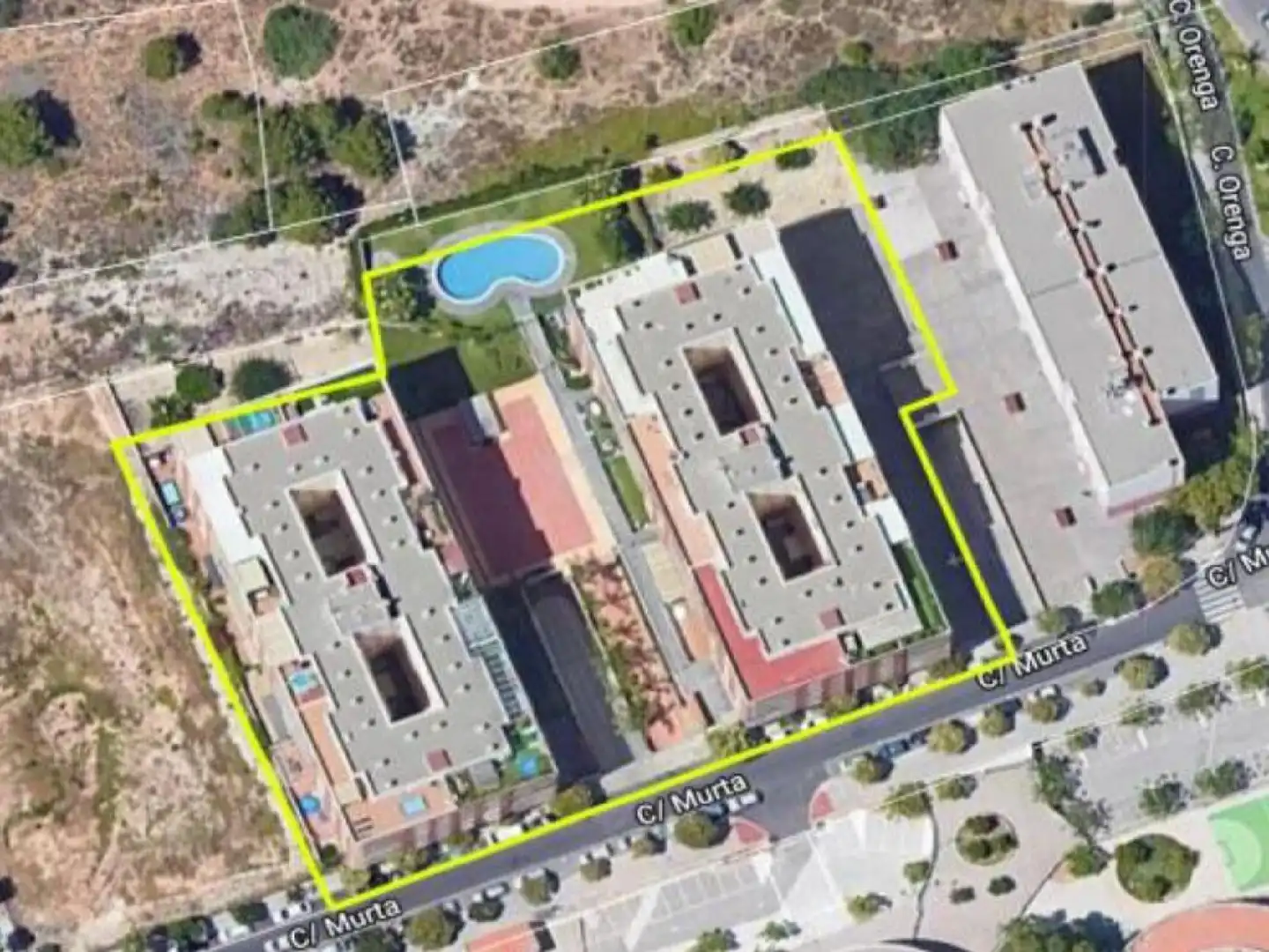 Vista exterior de Piso en venta en Paterna