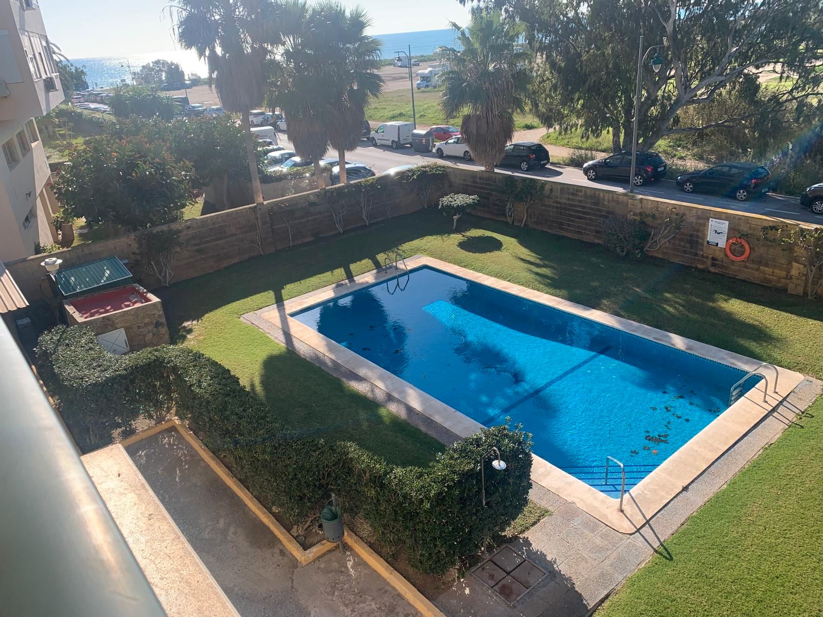 Piscina de Apartament de lloguer en Málaga Capital amb Terrassa, Moblat i Balcó
