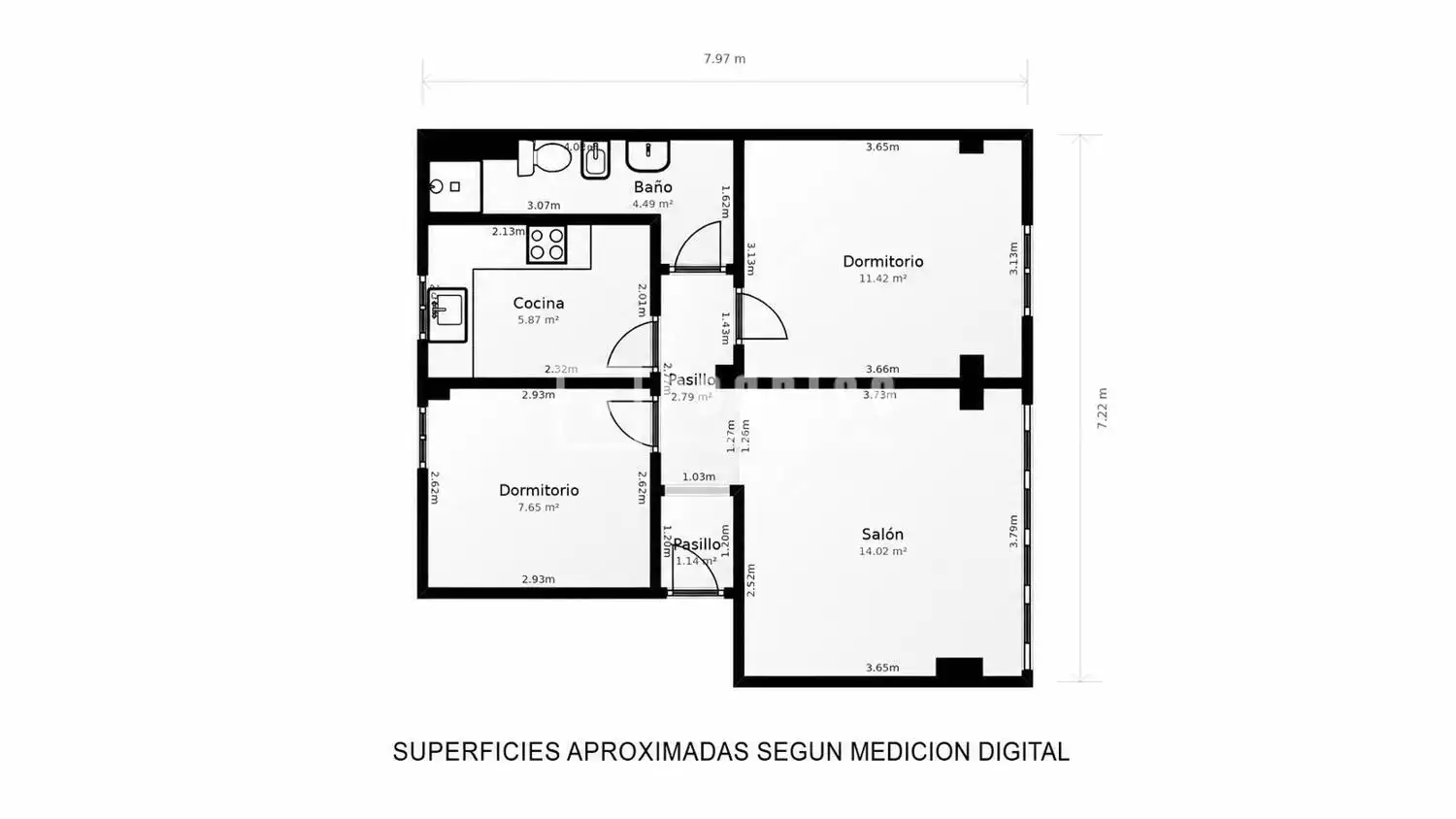 Wohnung zum Verkauf in Valencia mit Klimaanlage