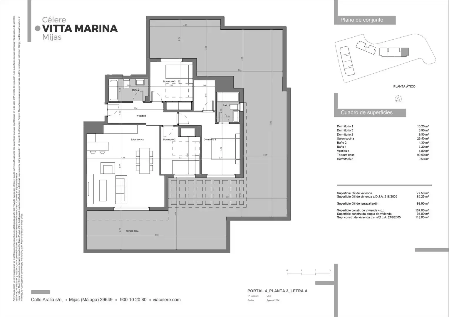 Apartament amb piscina en venda a El Faro de Calaburra - Chaparral, imagen 20