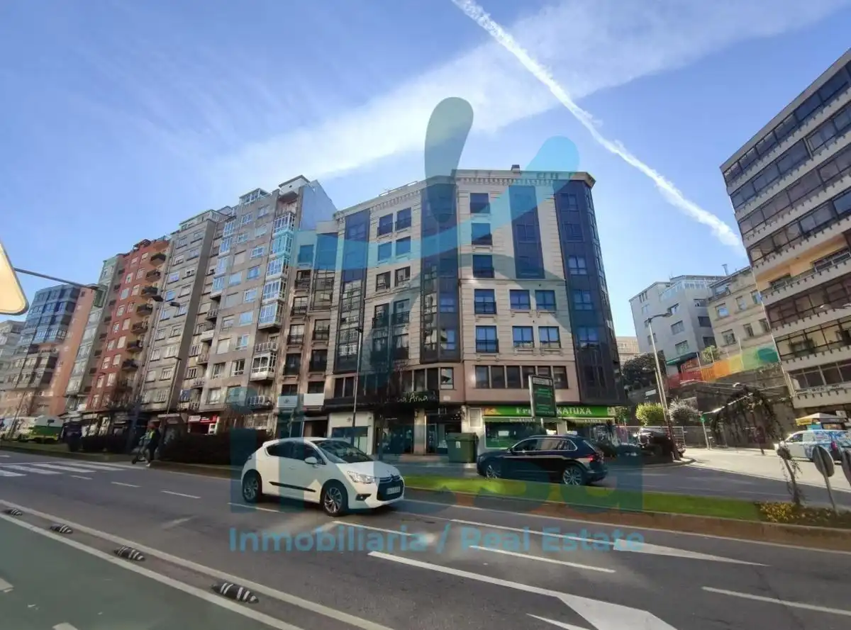 Vista exterior de Oficina de alquiler en Vigo 