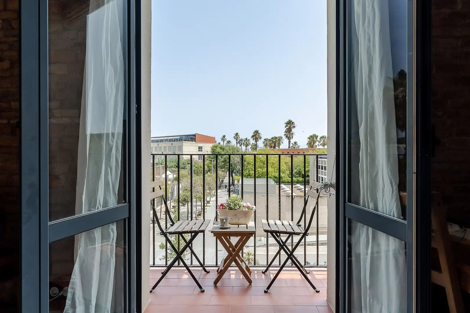 Terrace of Apartments for sale in Barcelona  with Air Conditioner, Furnished and Washing machine