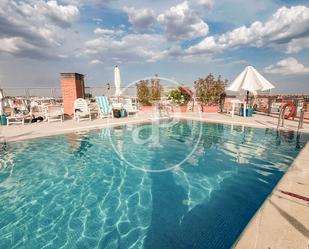 Swimming pool of Flat for sale in  Madrid Capital  with Heating and Community pool