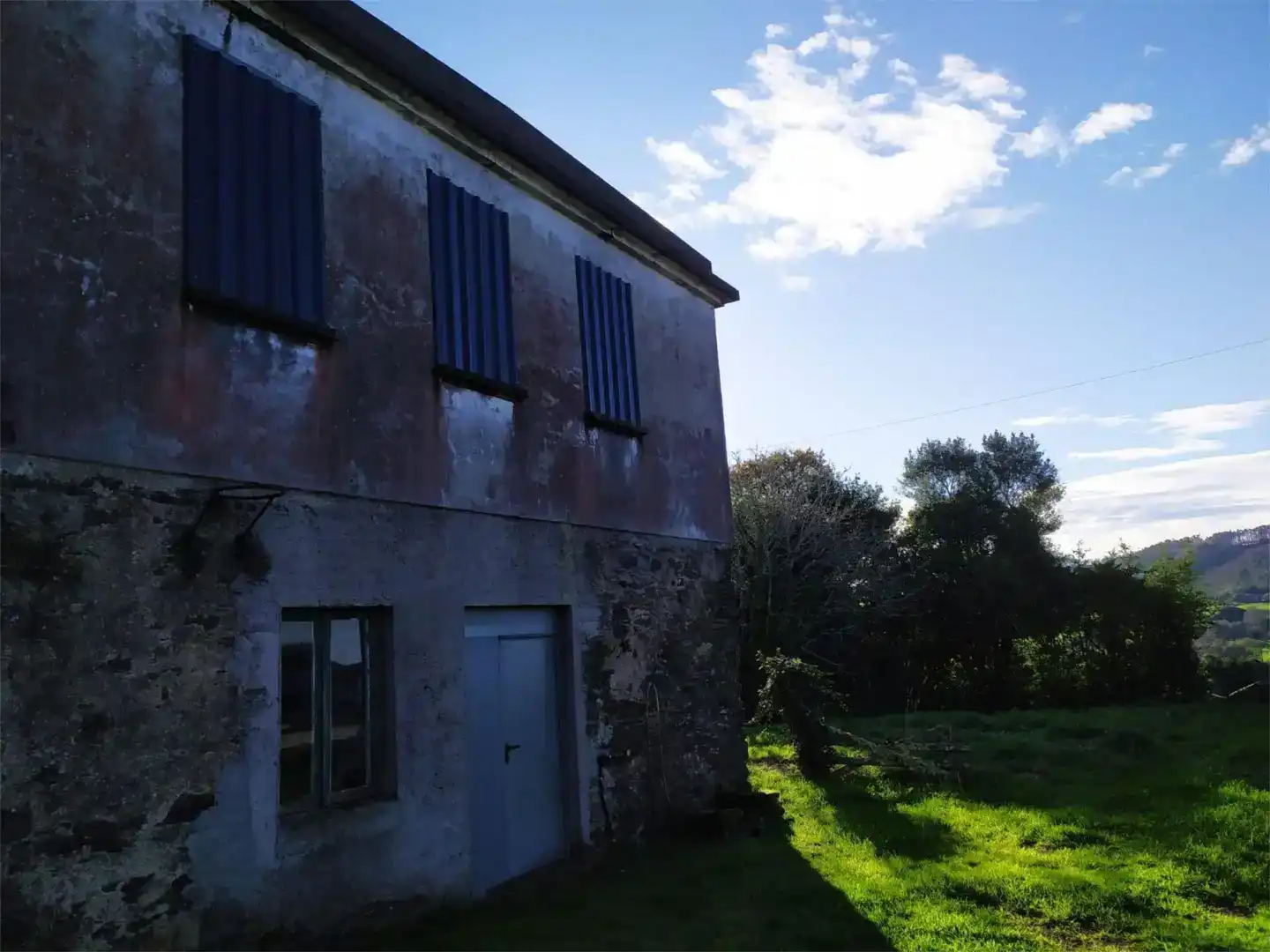 Vista exterior de Finca rústica en venta en Moeche, A Coruña