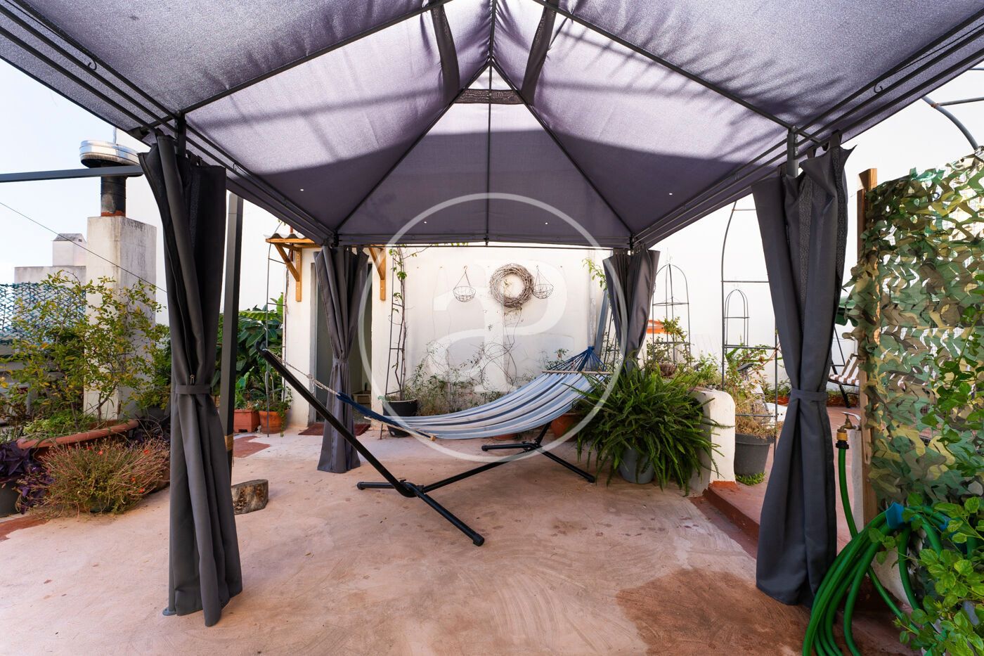 Terrassa de Casa adosada en venda en  Palma de Mallorca amb Aire condicionat, Calefacció i Jardí privat