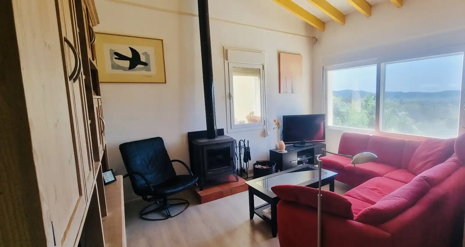 Sala de estar de Casa o chalet en venta en Xaló con Aire acondicionado, Calefacción y Jardín privado