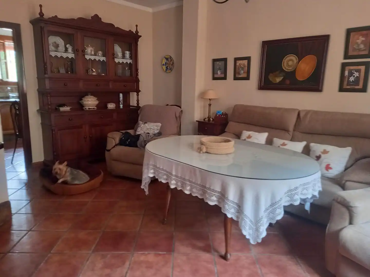 Sala d'estar de Finca rústica en venda en Antequera amb Jardí privat