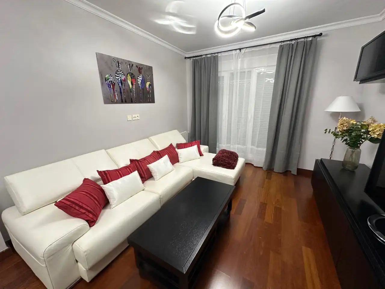 Sala de estar de Ático de alquiler en Don Benito con Aire acondicionado, Calefacción y Parquet
