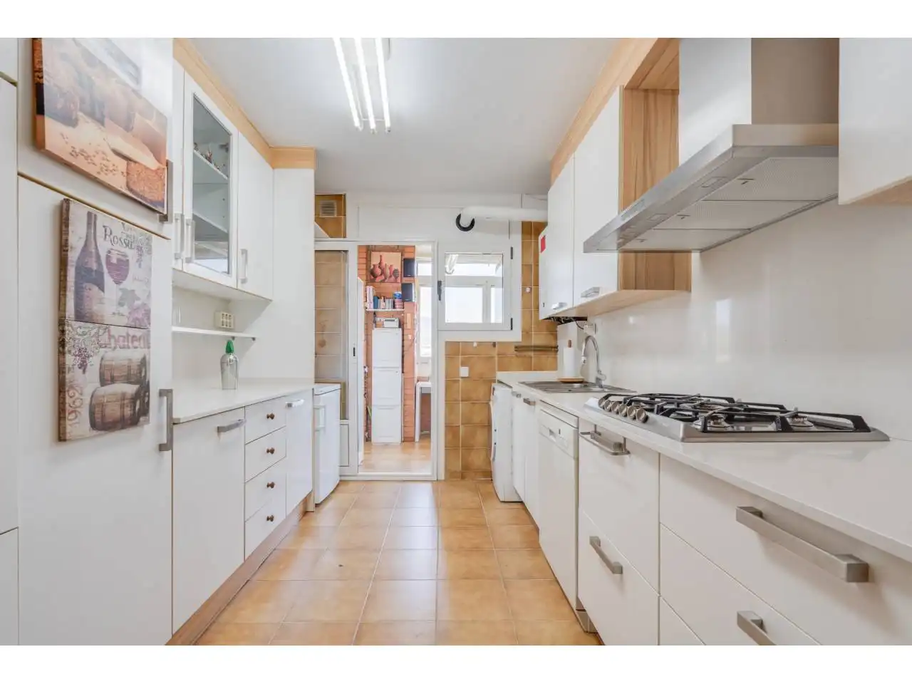 Kitchen of Duplexes for sale in Terrassa  with Heating, Parquet flooring and Terrace