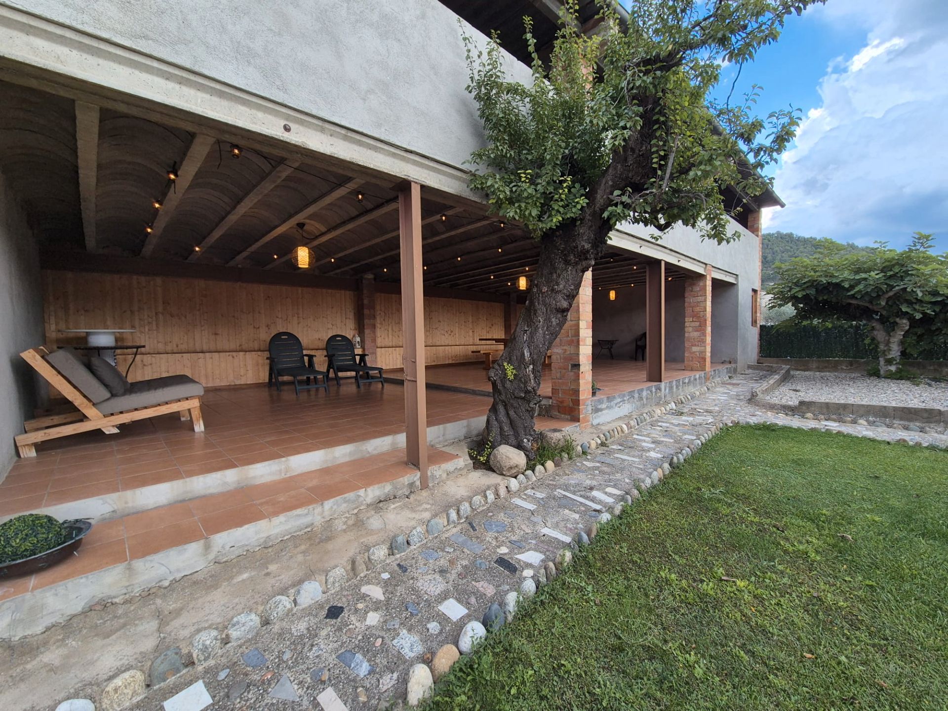 Terrassa de Casa o xalet en venda en Santa Maria de Besora amb Jardí privat, Traster i Balcó