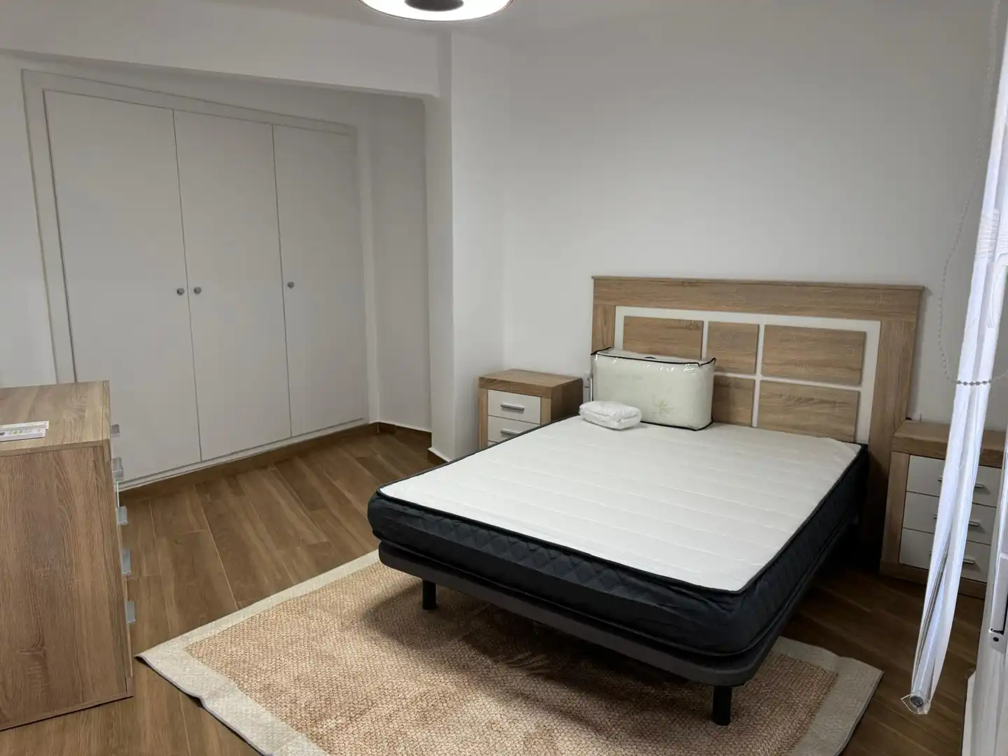 Schlafzimmer von Wohnung zur Miete in Alcázar de San Juan mit Klimaanlage, Heizung und Möbliert