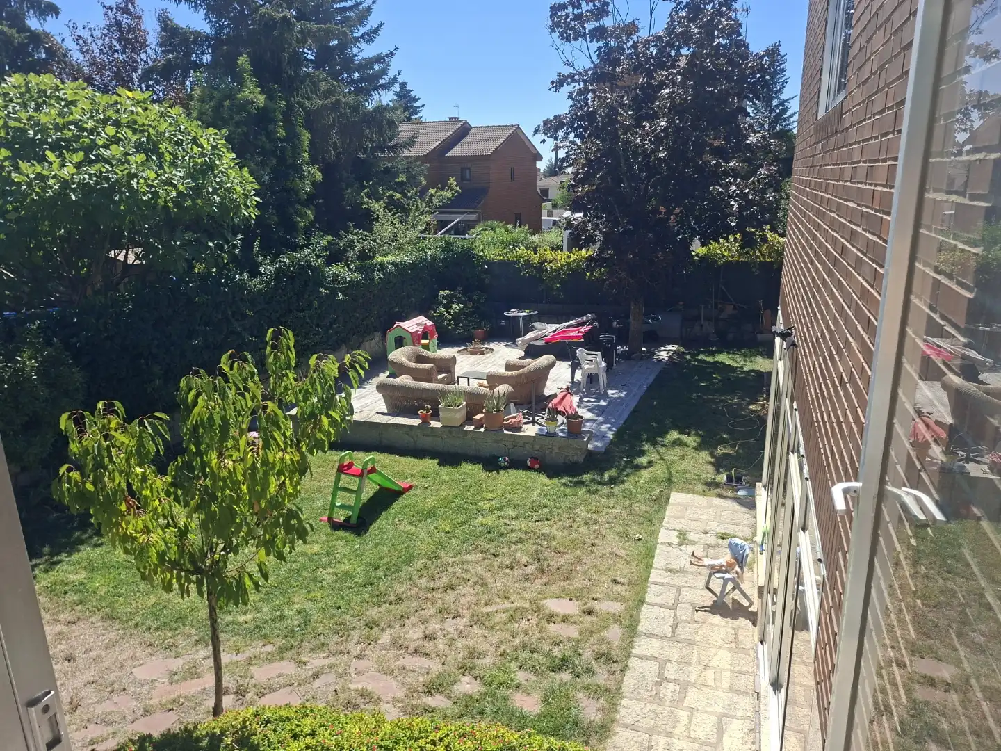 Jardín de Casa o chalet en venta en Fuente Santa