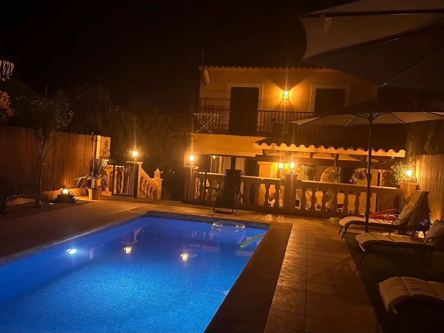 Swimming pool of Houses for rent in Manacor  with Air Conditioner, Private garden and Terrace