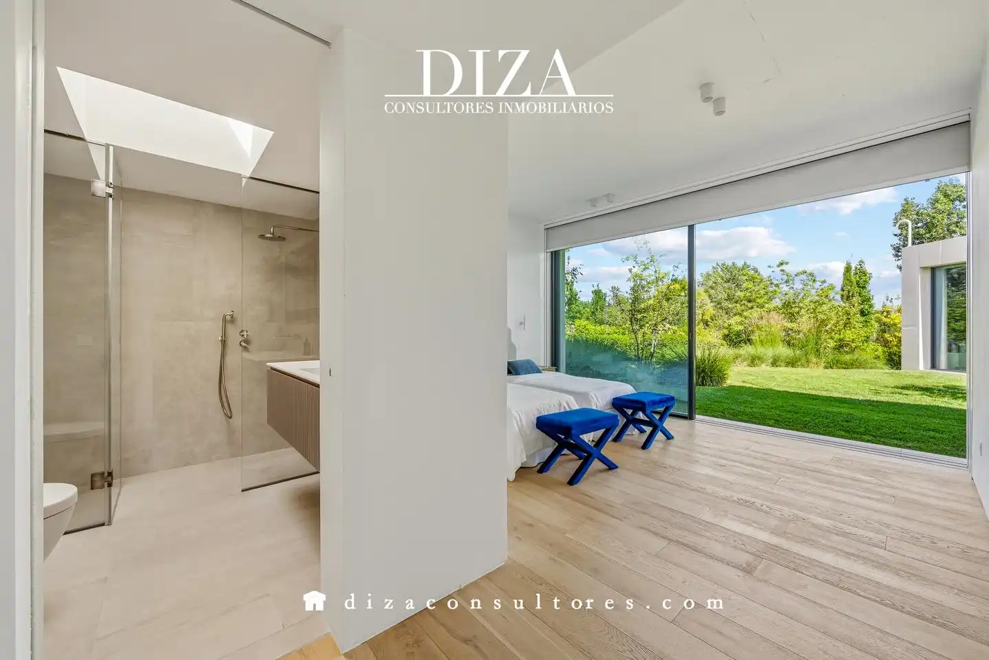 Habitación de Casa o chalet en venta en Pozuelo de Alarcón con Aire acondicionado, Calefacción y Jardín privado