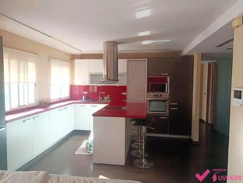Küche von Wohnung zur Miete in Valencia mit Klimaanlage, Terrasse und Möbliert