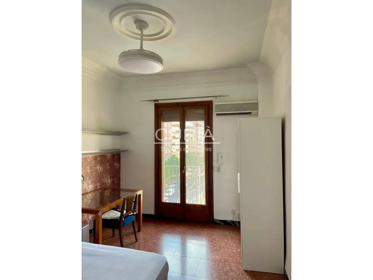 Bedroom of Flat for rent in Lleida  with Air Conditioner, Heating and Furnished