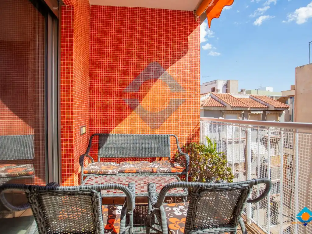 Terrassa de Pis en venda en Mazarrón amb Aire condicionat, Terrassa i Moblat