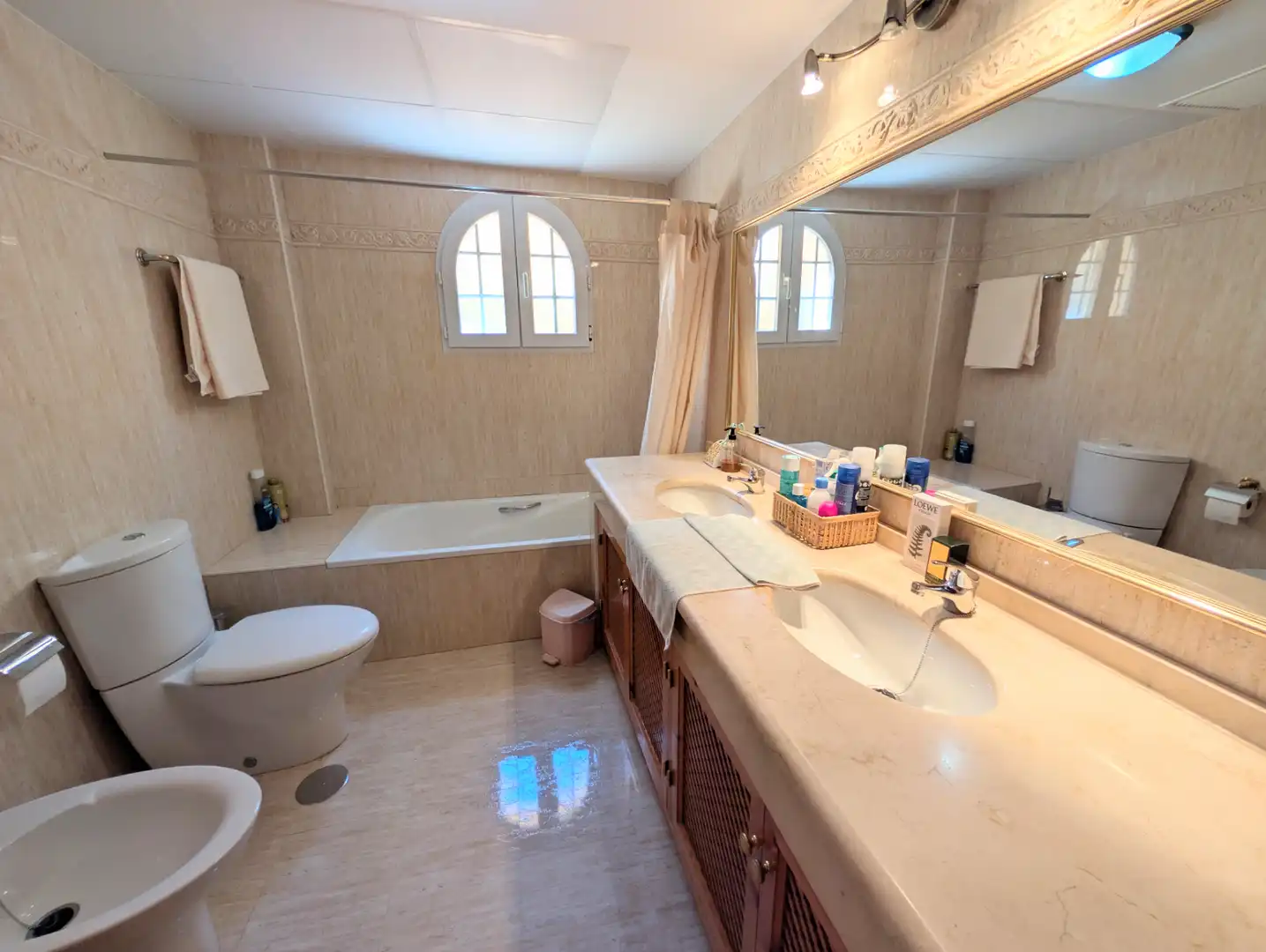 Baño de Casa o chalet en venta en Cartagena con Aire acondicionado, Calefacción y Jardín privado