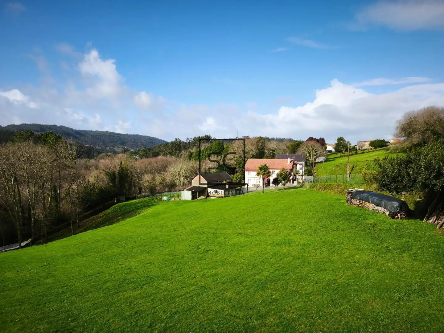 Jardín de Casa o chalet en venta en Narón con Trastero y Piscina