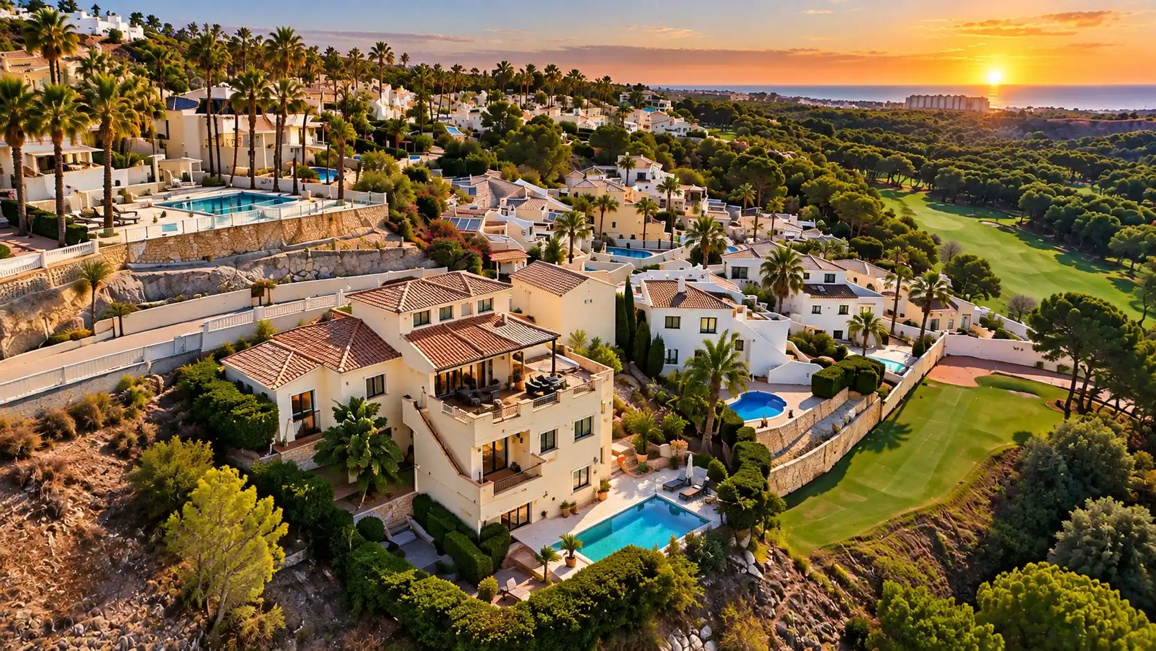 Chalet con piscina en venta en Orihuela Costa