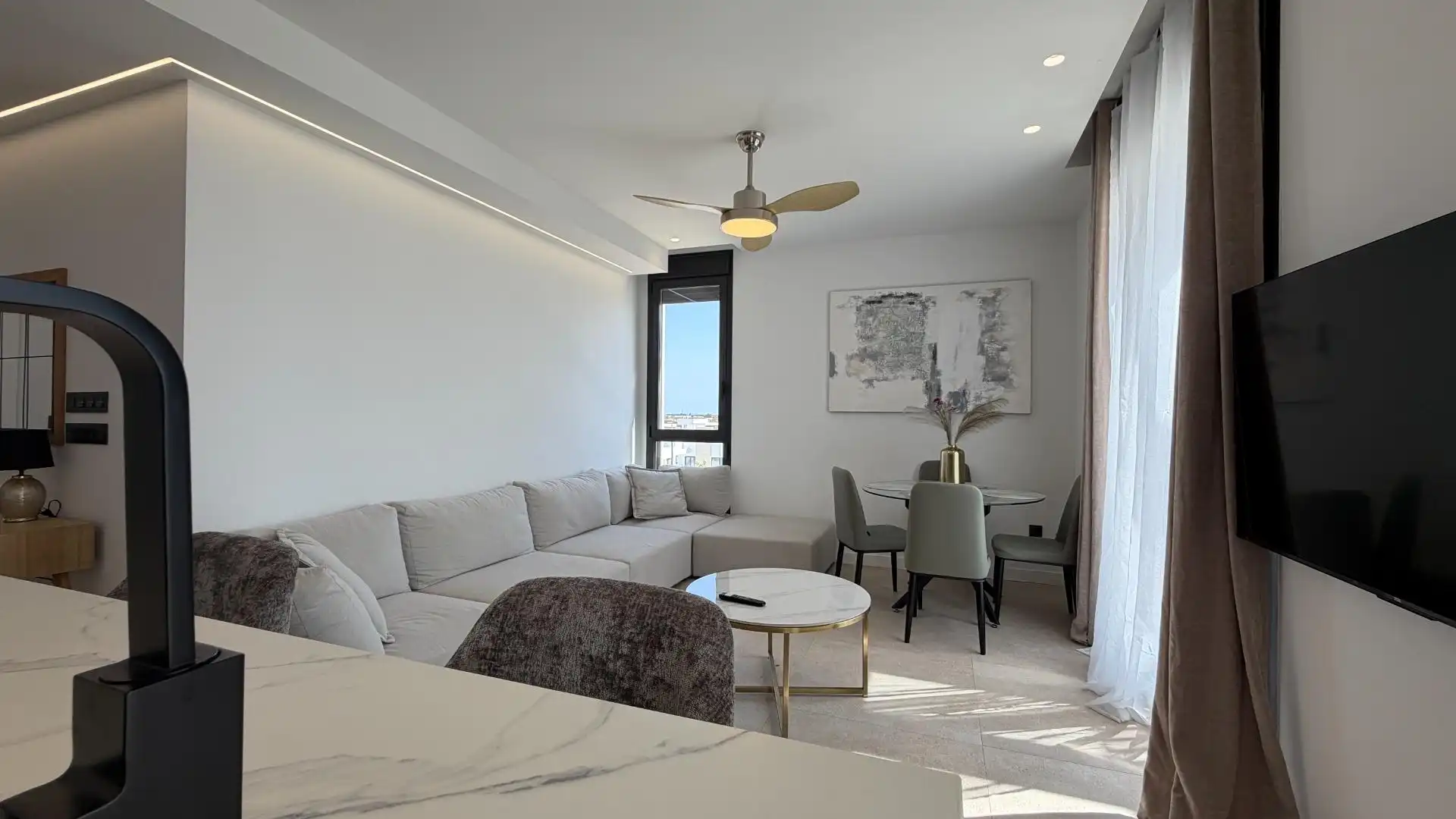 Living room of Apartments for sale in Torre-Pacheco  with Air Conditioner, Heating and Terrace