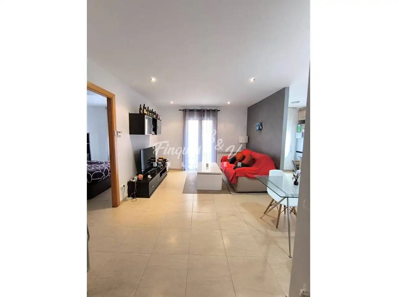 Sala de estar de Piso en venta en Manresa con Aire acondicionado, Calefacción y Trastero