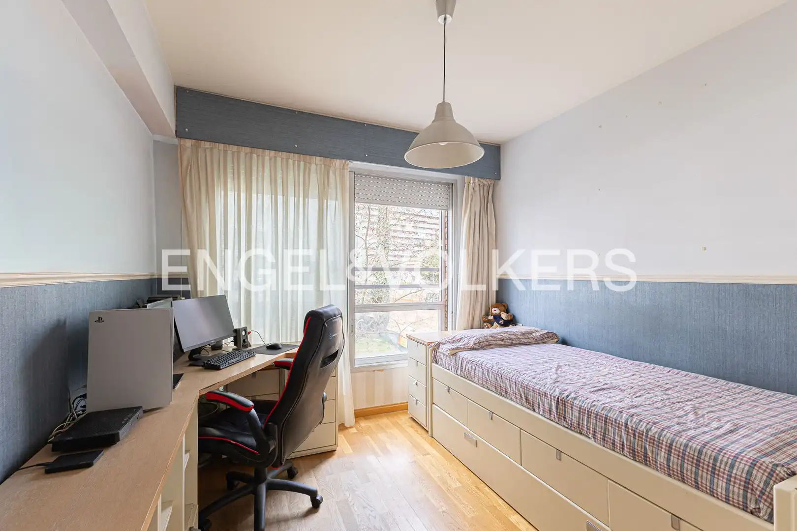 Bedroom of Flat for sale in Barcelona  with Air Conditioner, Heating and Private garden