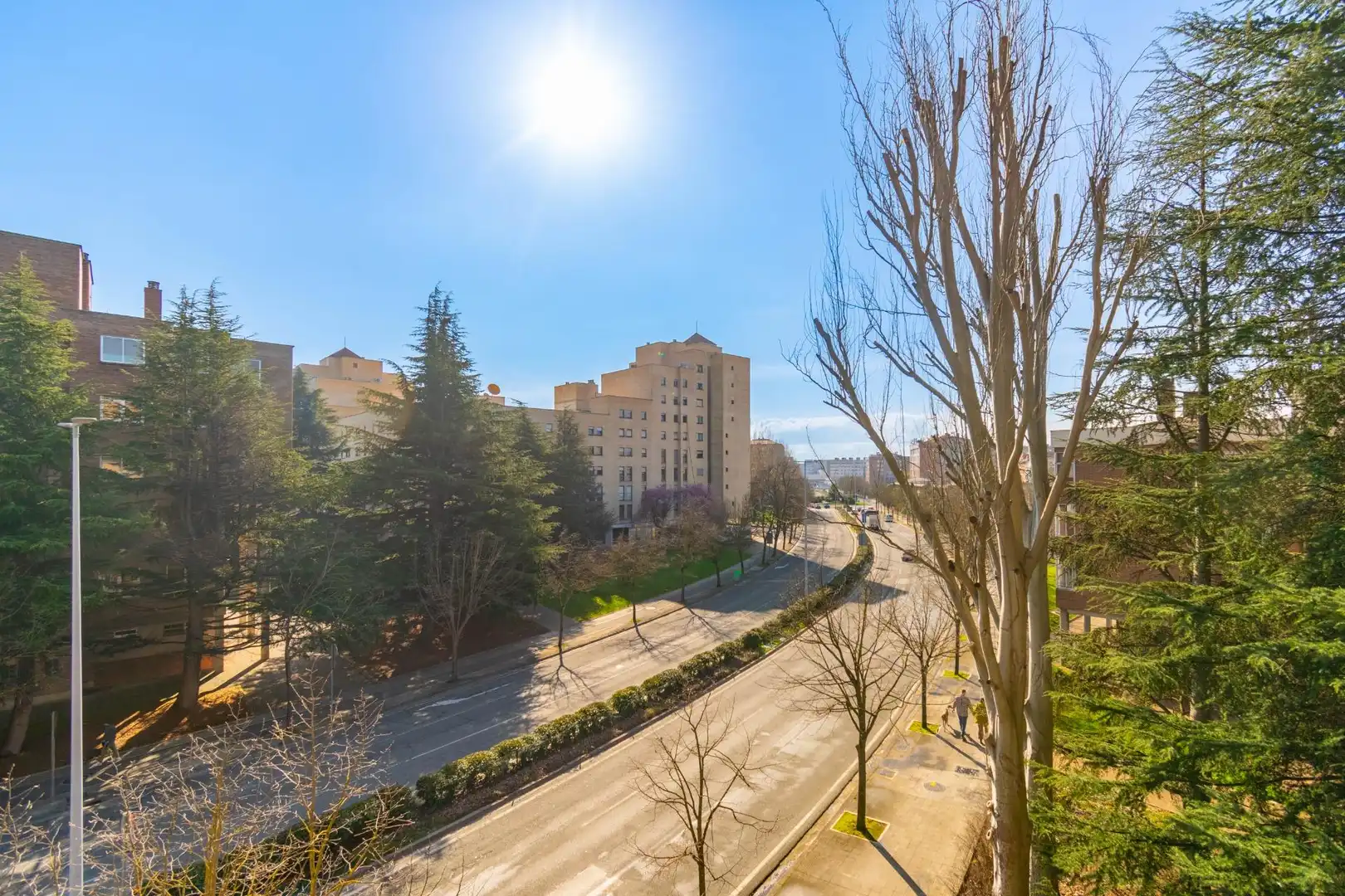 Vista exterior de Pis en venda en  Pamplona / Iruña amb Calefacció