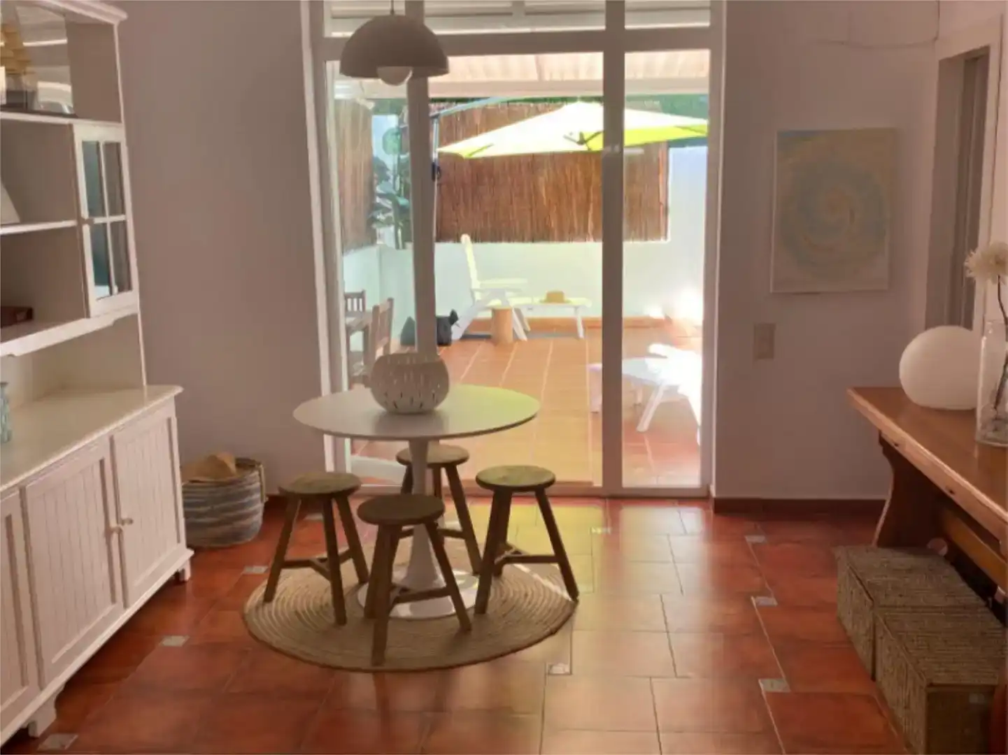 Dining room of Flat for rent in Las Rotas / Les Rotes