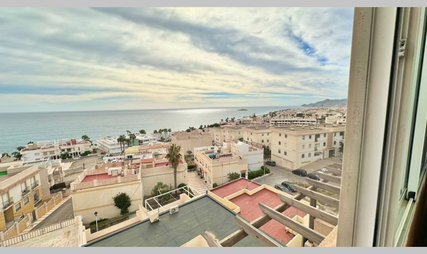 Exterior view of Single-family semi-detached for sale in Carboneras  with Air Conditioner, Terrace and Furnished