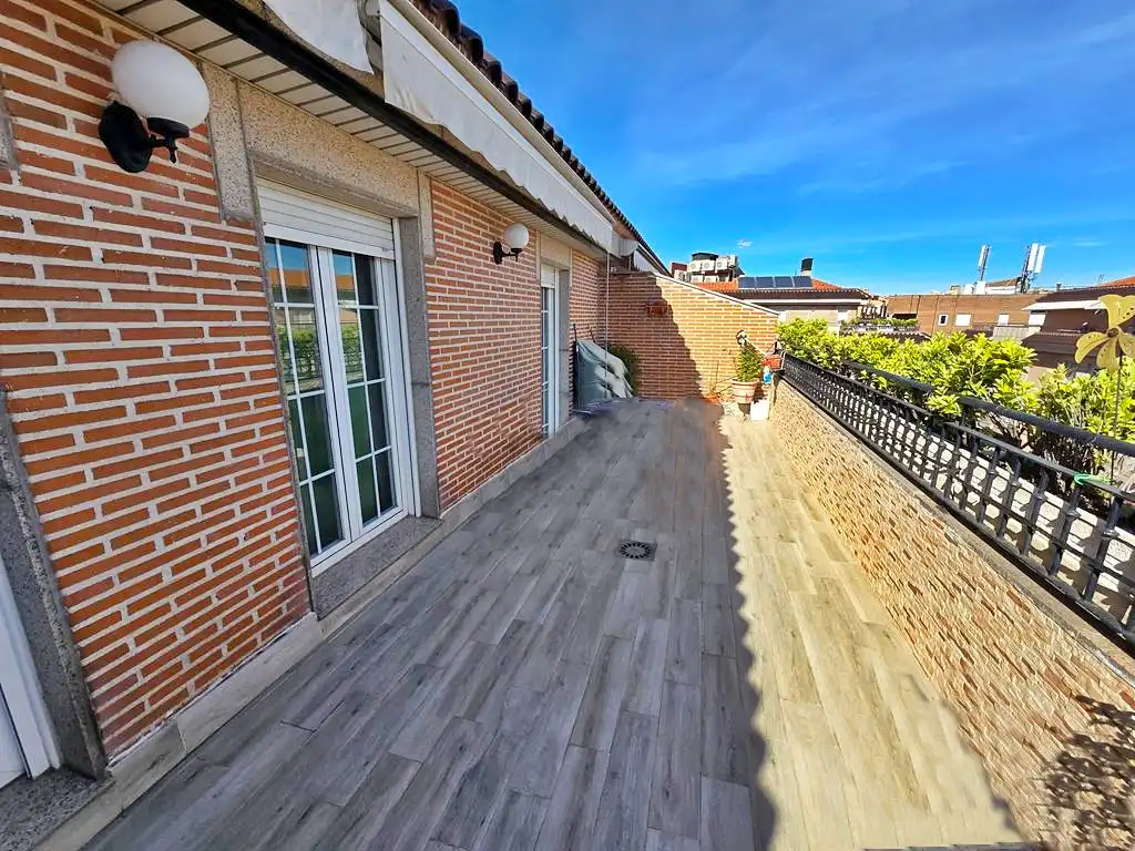 Terrace of Attic for sale in Leganés  with Heating, Parquet flooring and Terrace