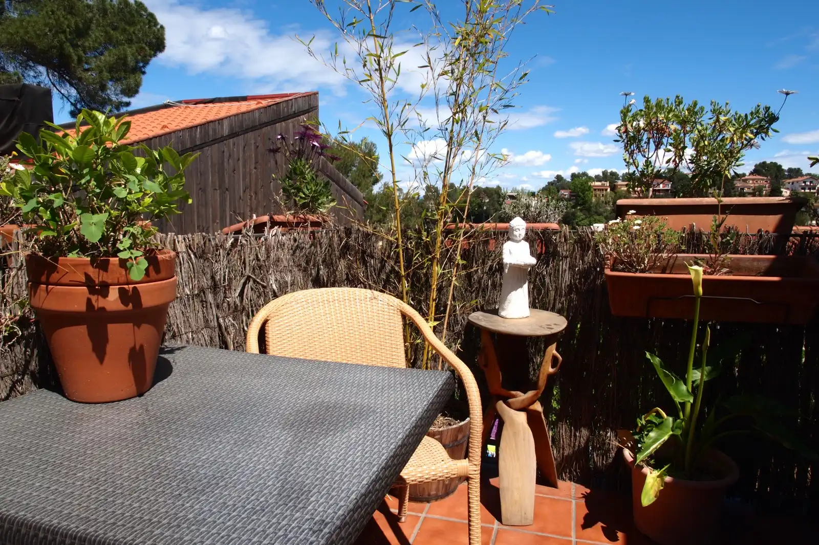 Terraza de Casa o chalet de alquiler en Sant Cugat del Vallès con Aire acondicionado, Calefacción y Jardín privado