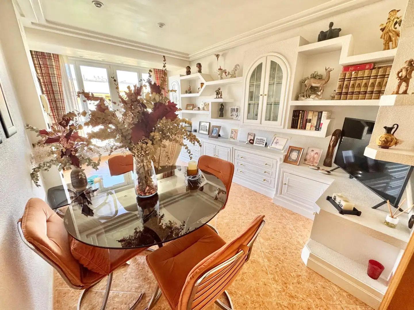 Dining room of Flat for sale in Orihuela  with Air Conditioner, Heating and Furnished