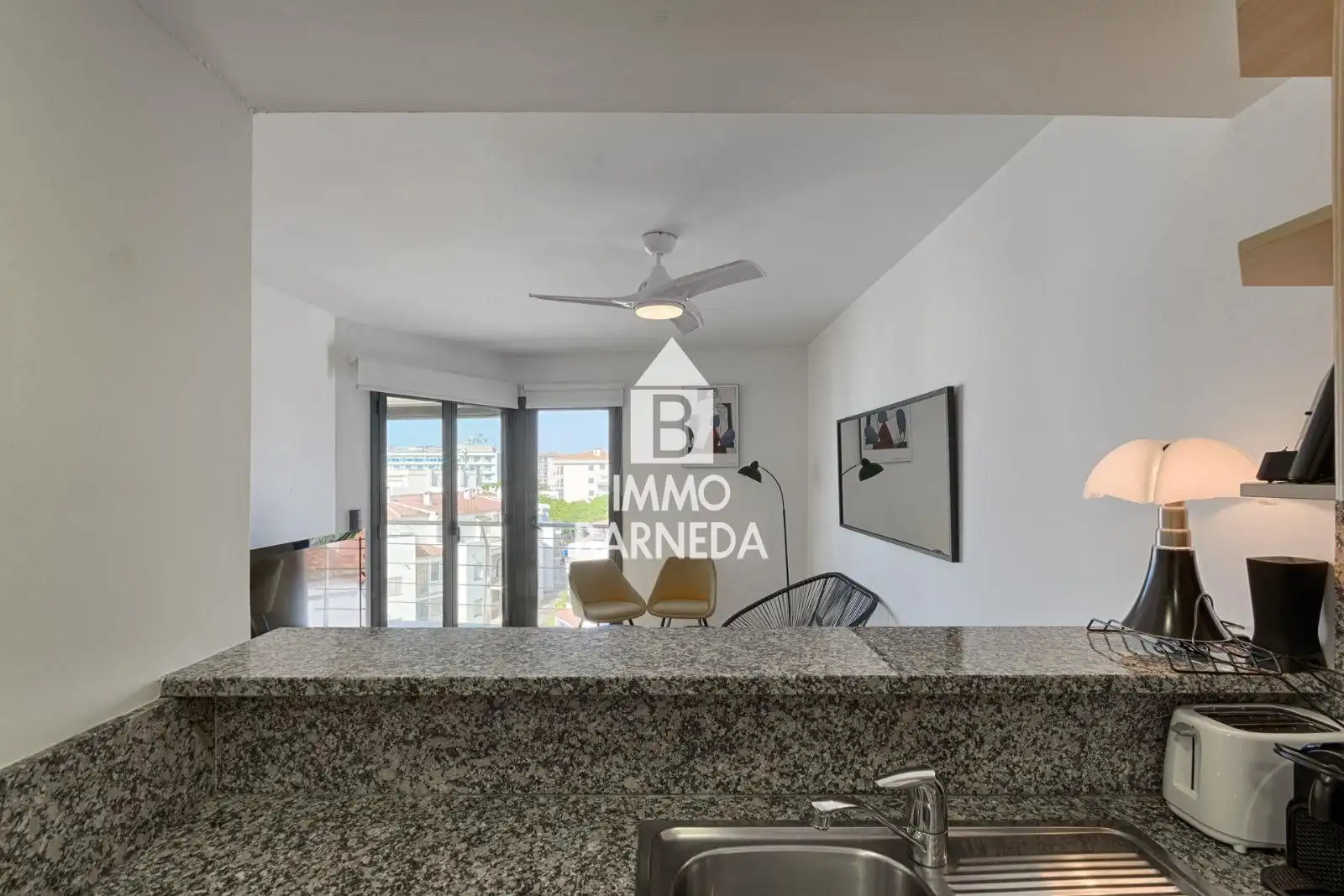 Exterior view of Flat for sale in Roses  with Air Conditioner, Heating and Terrace
