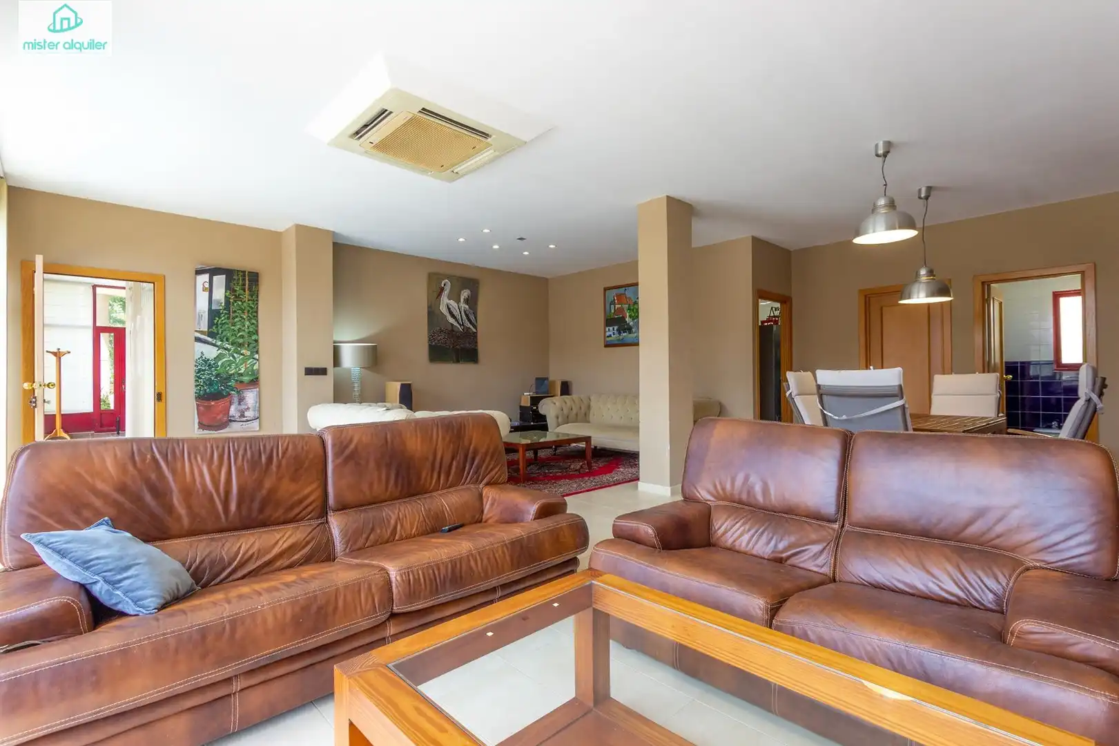 Living room of Apartments for rent in El Campello  with Air Conditioner, Terrace and Furnished