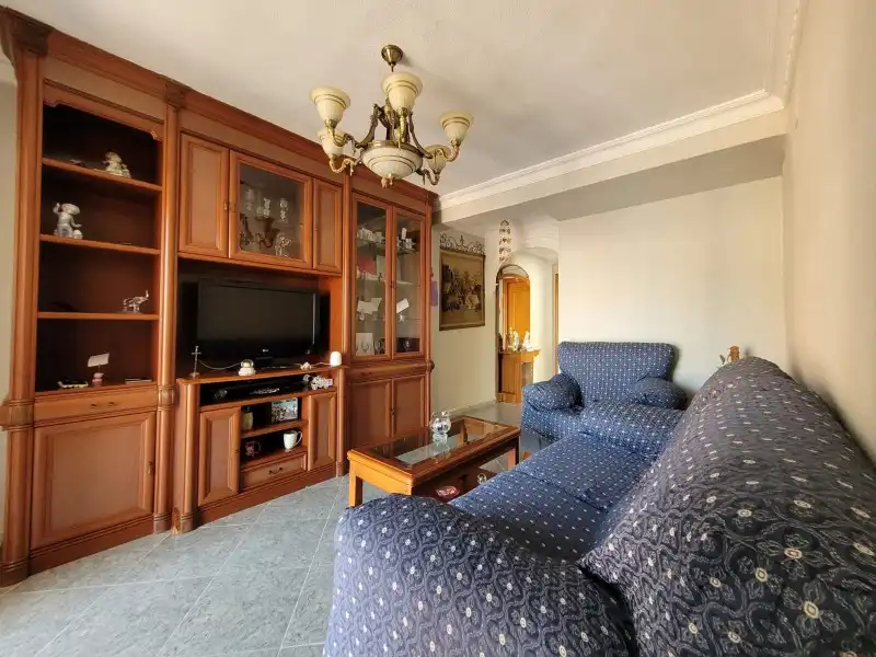 Sala de estar de Piso en venta en Málaga con Terraza, Horno y Lavadora