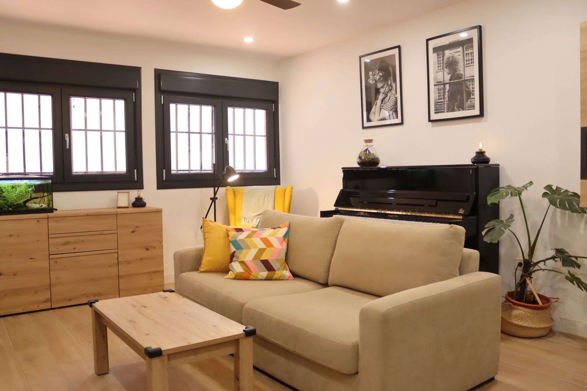 Living room of Flat for sale in Málaga Capital  with Air Conditioner, Heating and Terrace