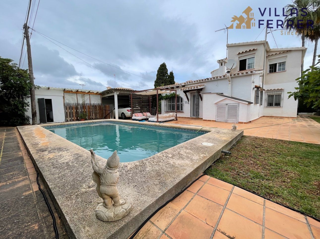 Swimming pool of House or chalet for sale in Dénia  with Air Conditioner, Heating and Private garden