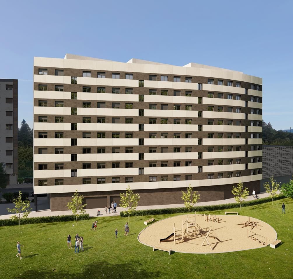 Exterior view of Flat for sale in Ermua  with Terrace